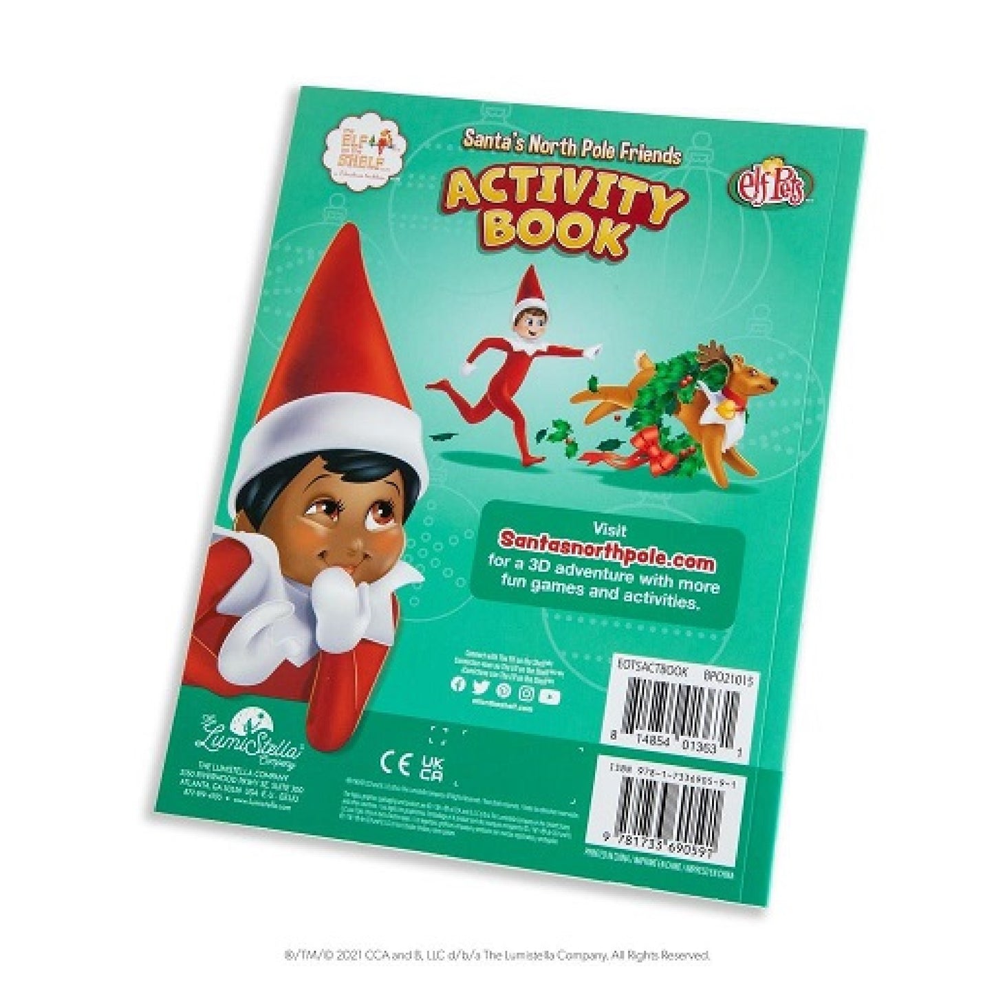 Elf on the Shelf Santa's North Pole Friends: An Activity Book