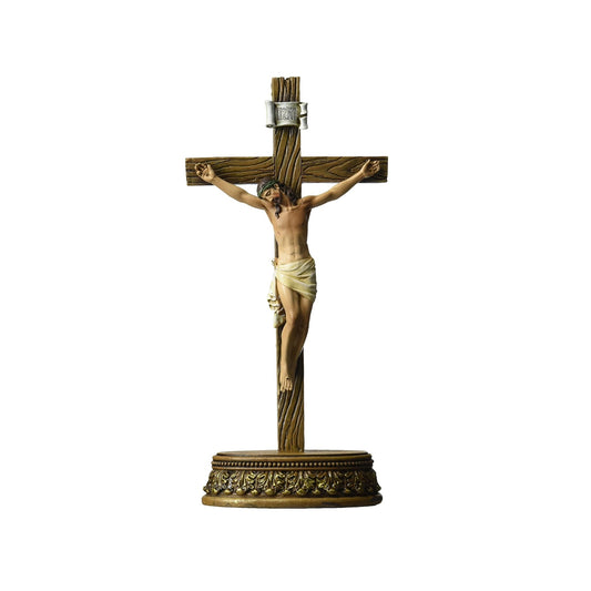 Renaissance Collection 2pc. Crucifix with Stand