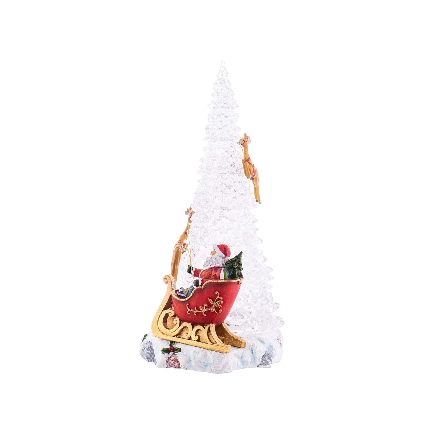 Roman LED Christmas Tree with Santa and Deer