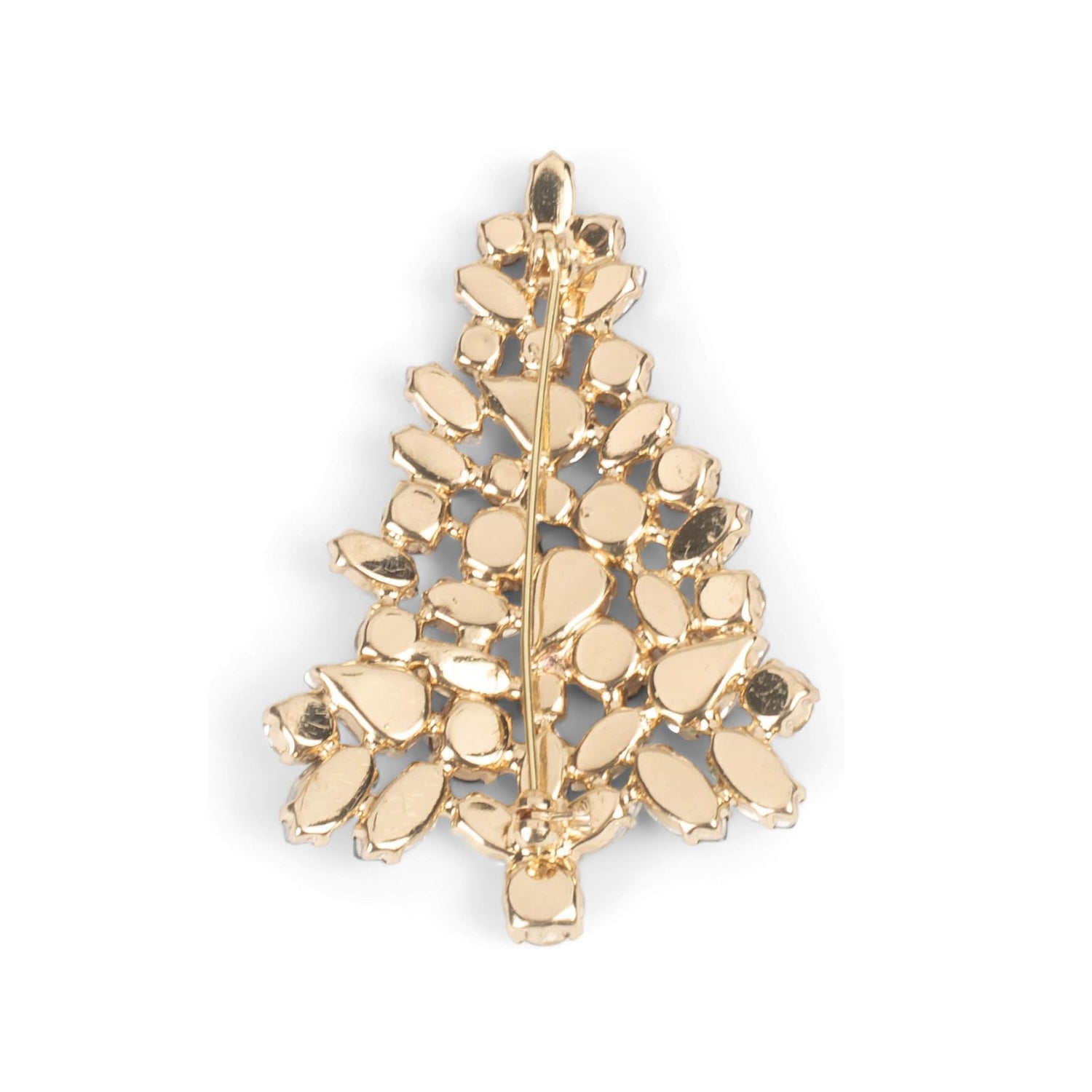 Roman Crystal Christmas Tree Pin