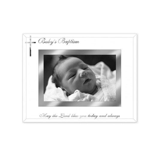 Malden Baby Baptism Picture Glass Frame