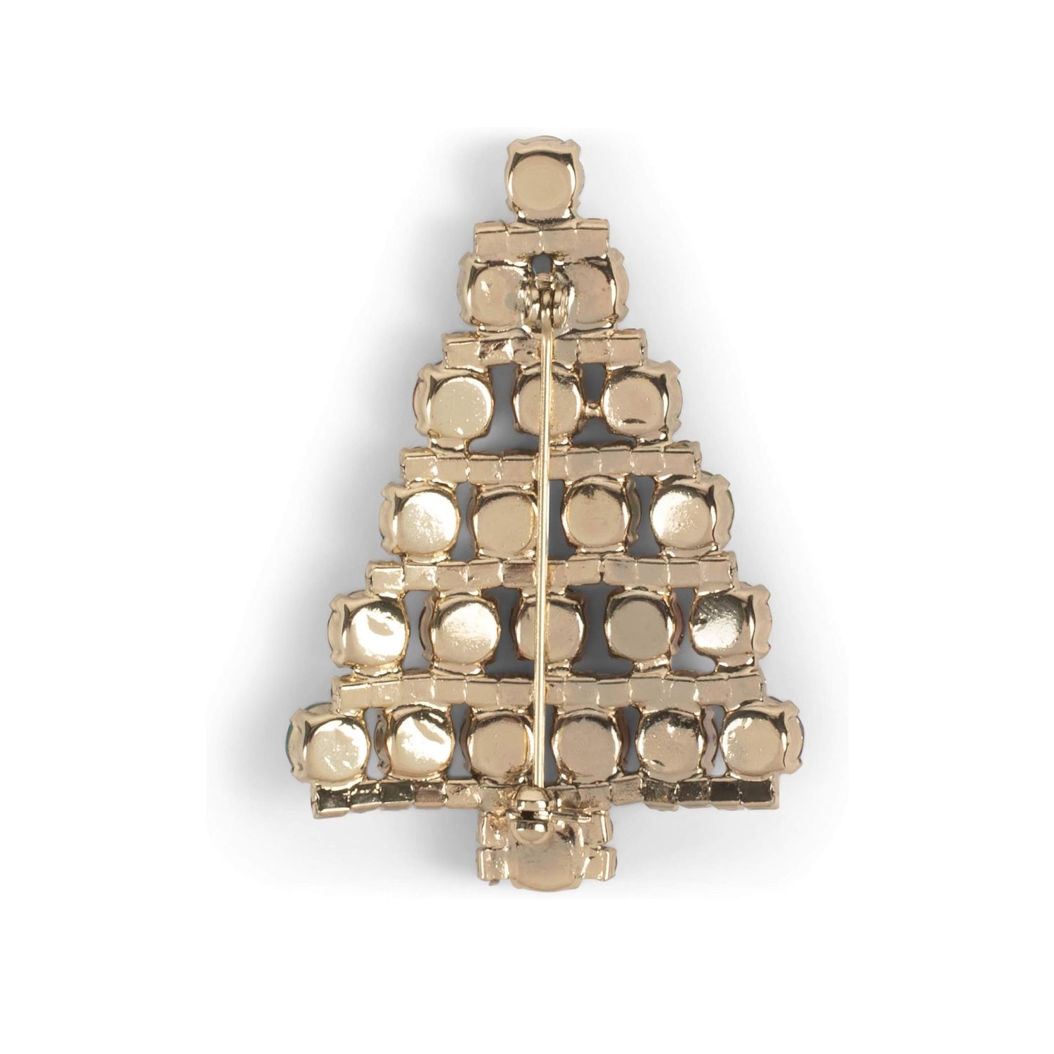 Roman Crystal Christmas Tree Pin