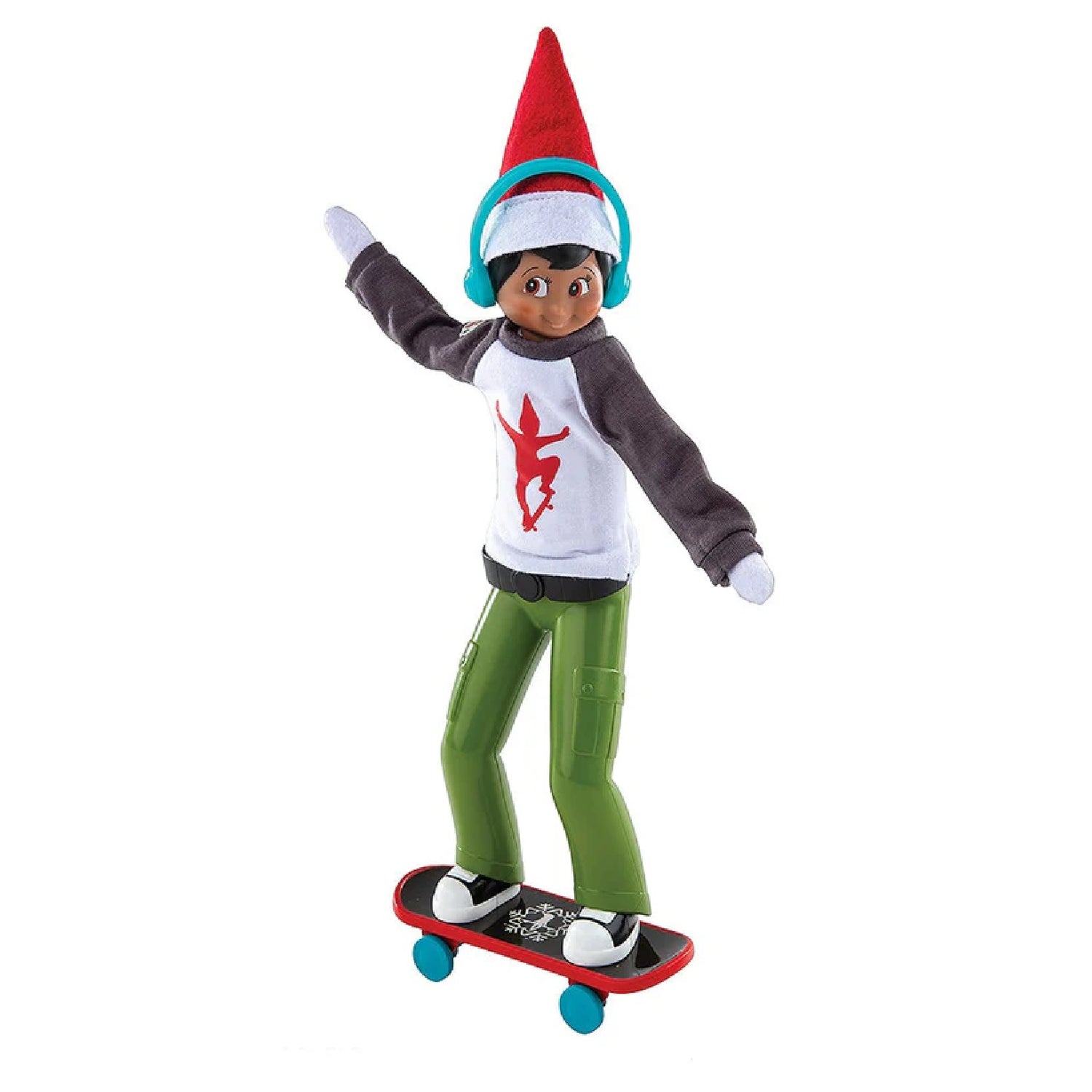 The Elf on the Shelf MagiFreez Holly Jolly Ollie Skateboard Set