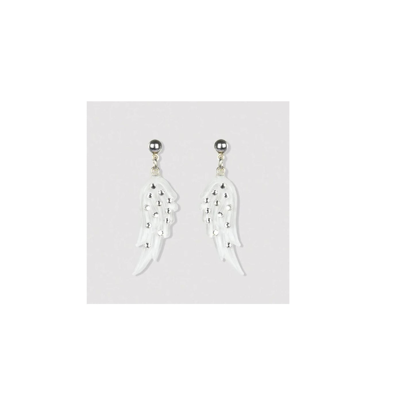 Glass Baron Angel's Earrings