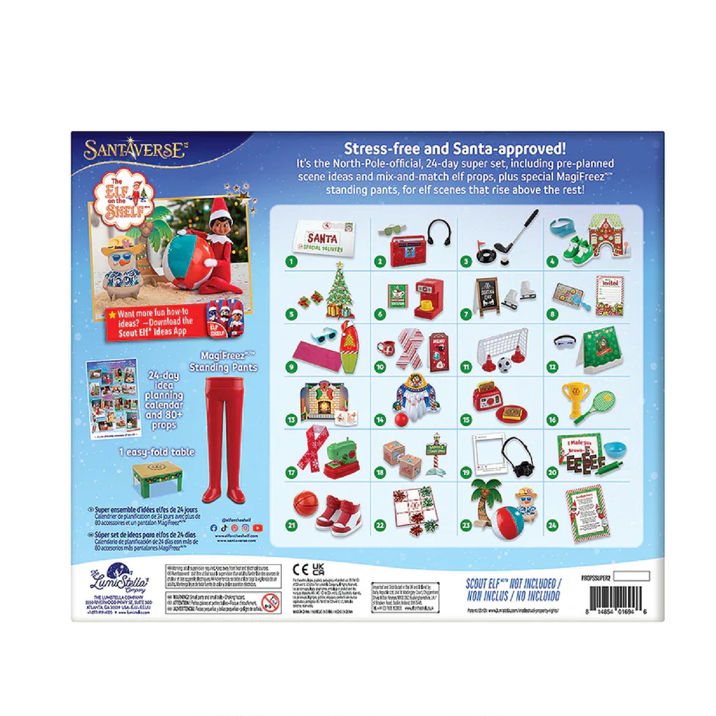 The Elf on the Shelf's Polar Props Elf Ideas Super Set