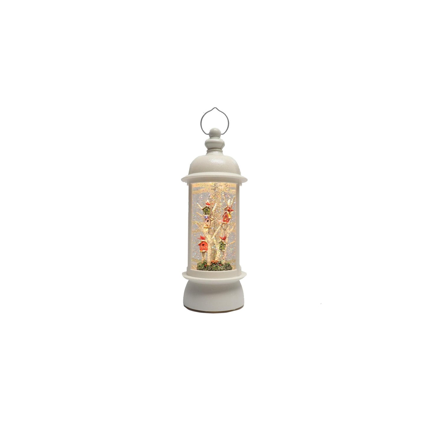 Lanterne romaine à LED pour maisons d'oiseaux à tourbillon