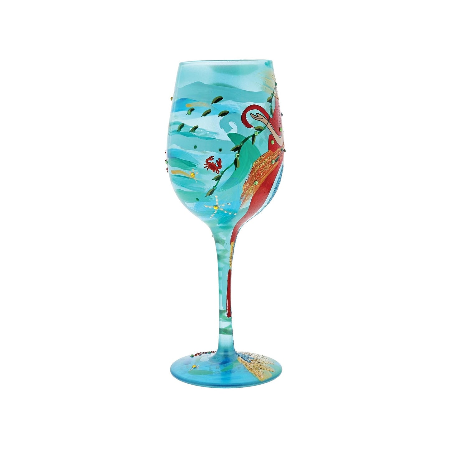 Wine Glass Mermaid by Lolita