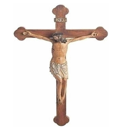 Crucifix 13.25" by Roman