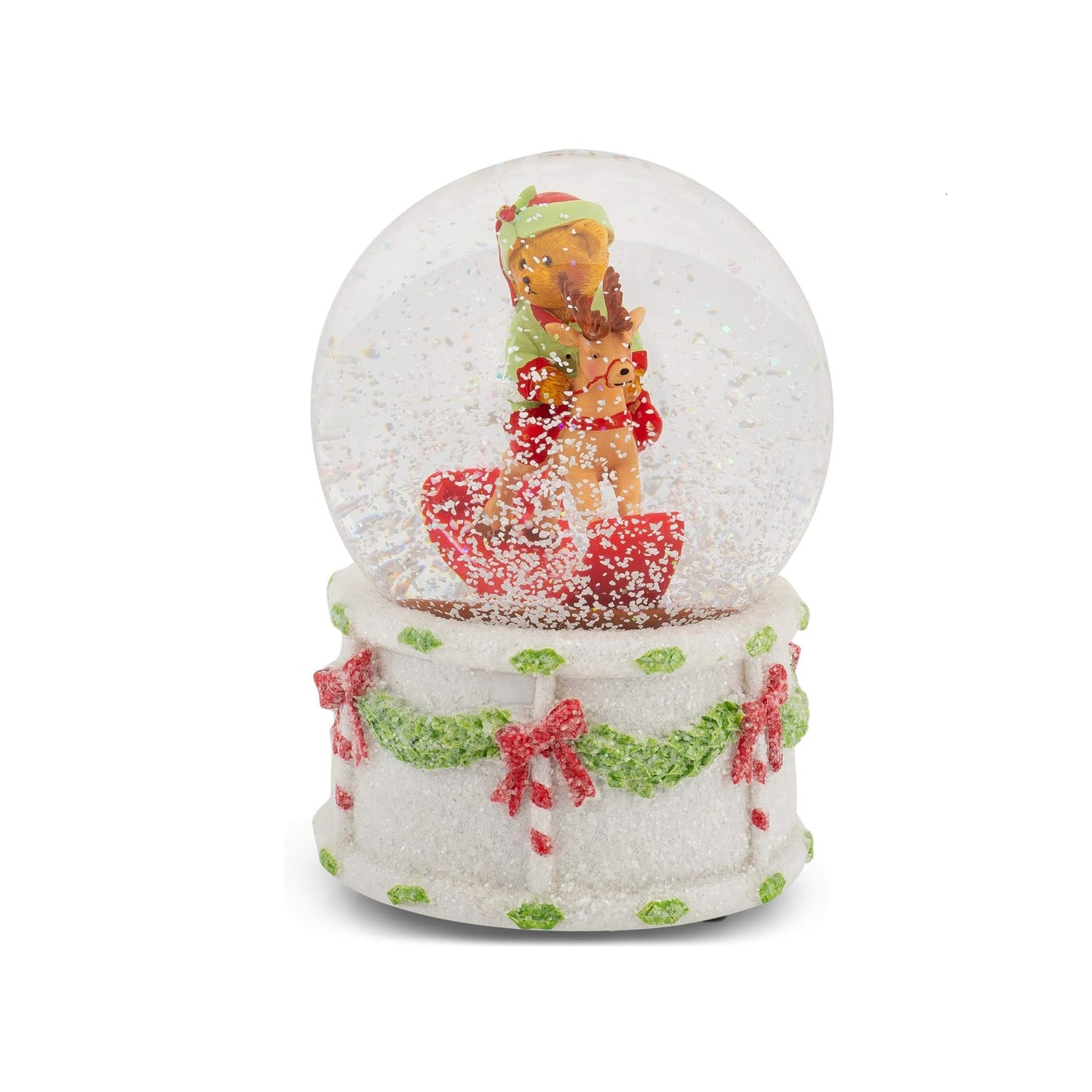 Roman Snow Globe 100MM Rocking Horse Dome