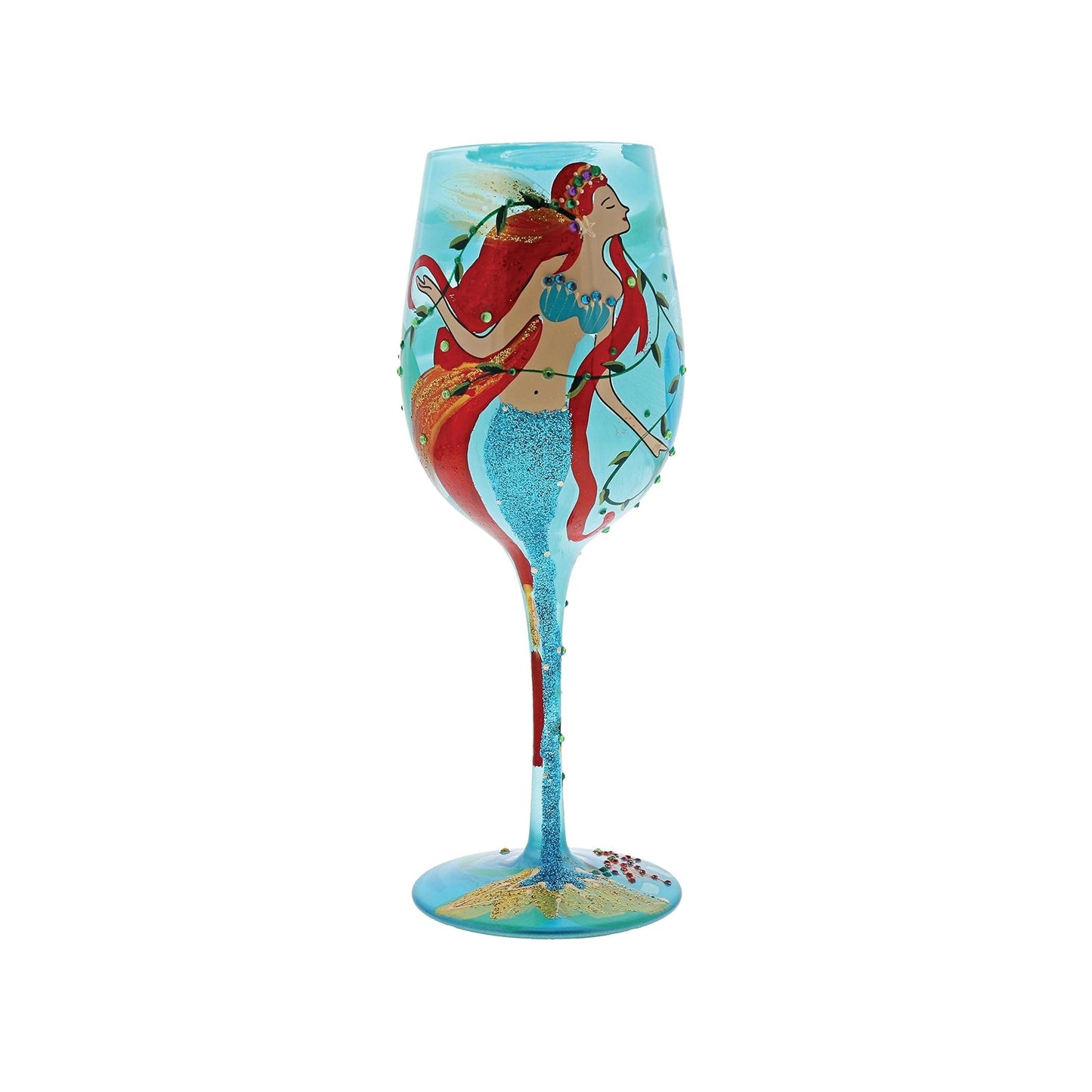 Wine Glass Mermaid by Lolita