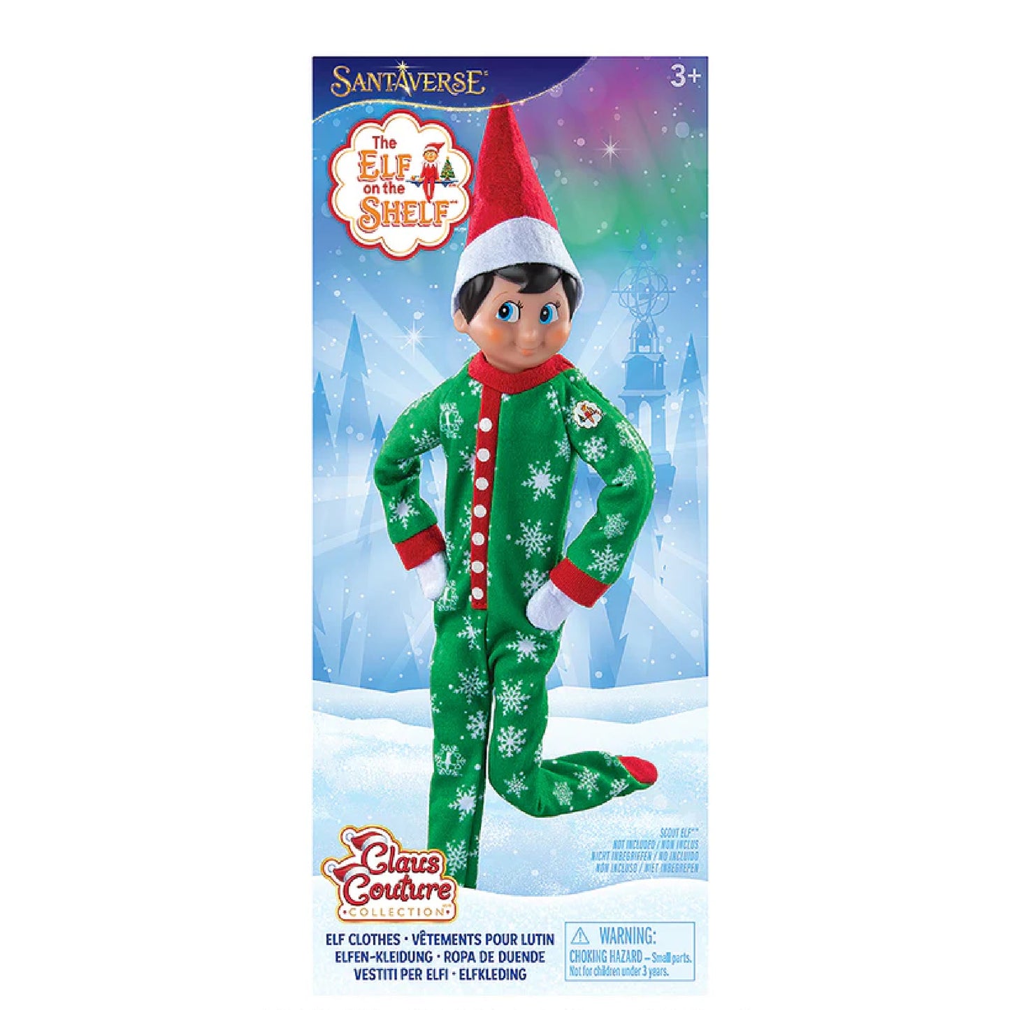 The Elf on the Shelf Claus Couture Collection Snowflake Snuggle PJs