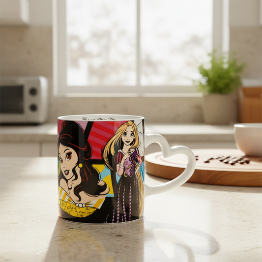 Snow White & Jasmine Disney Britto
