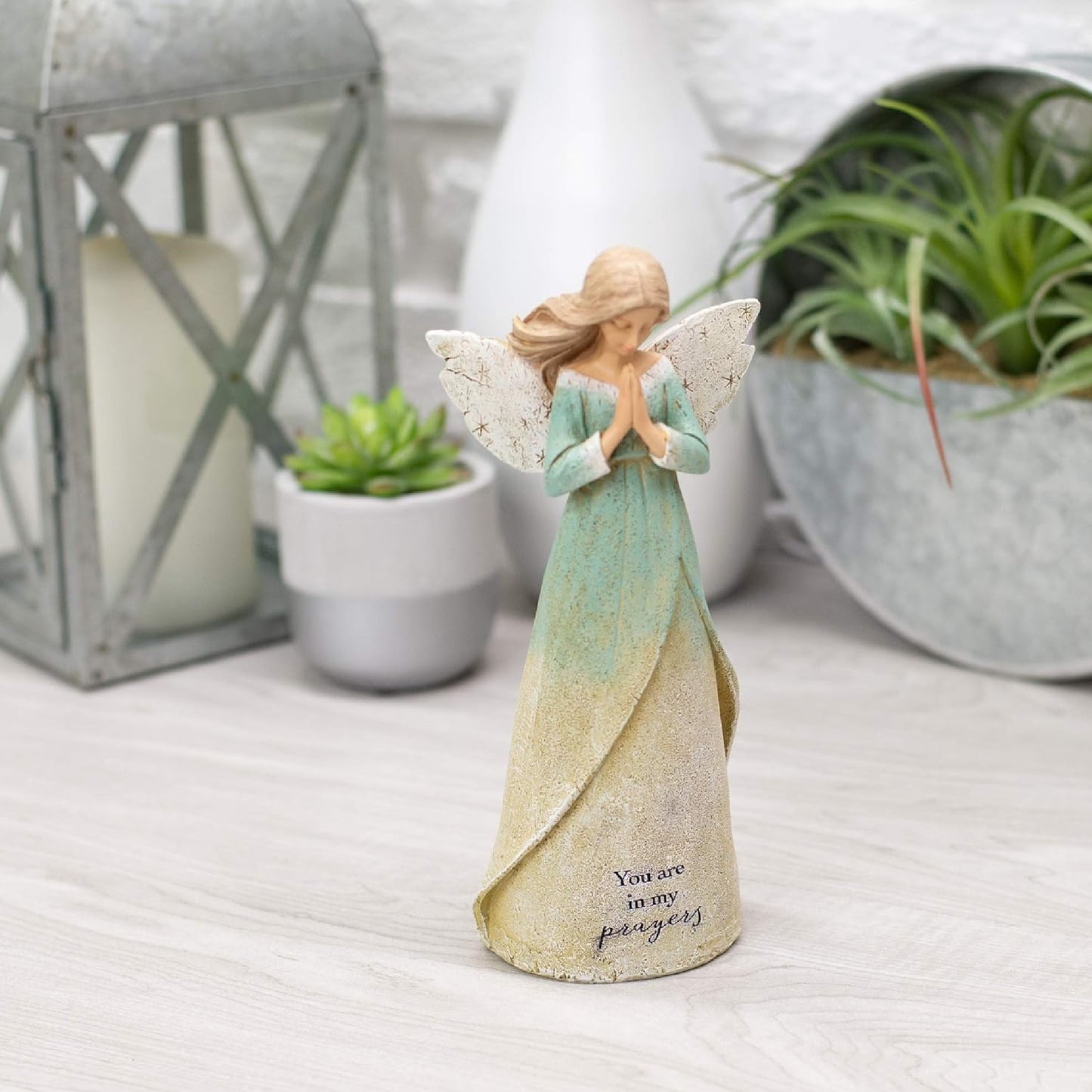 Roman Praying Angel Figurine by Karen Hahn