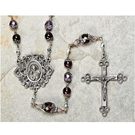 Twisted Wire Rosary Set Includes Rosary and Box