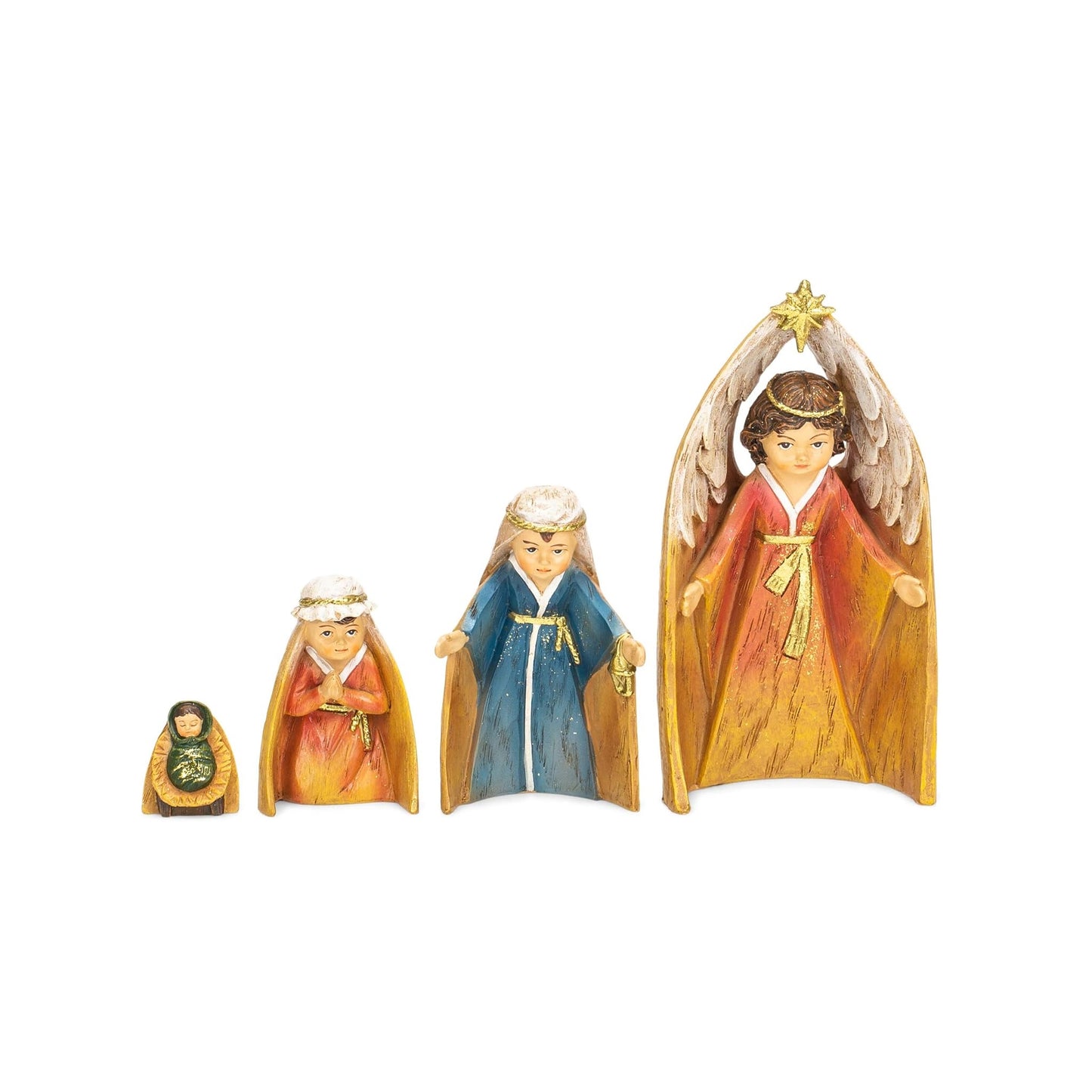 Roman Nesting Nativity Elongated Robes Set of 4