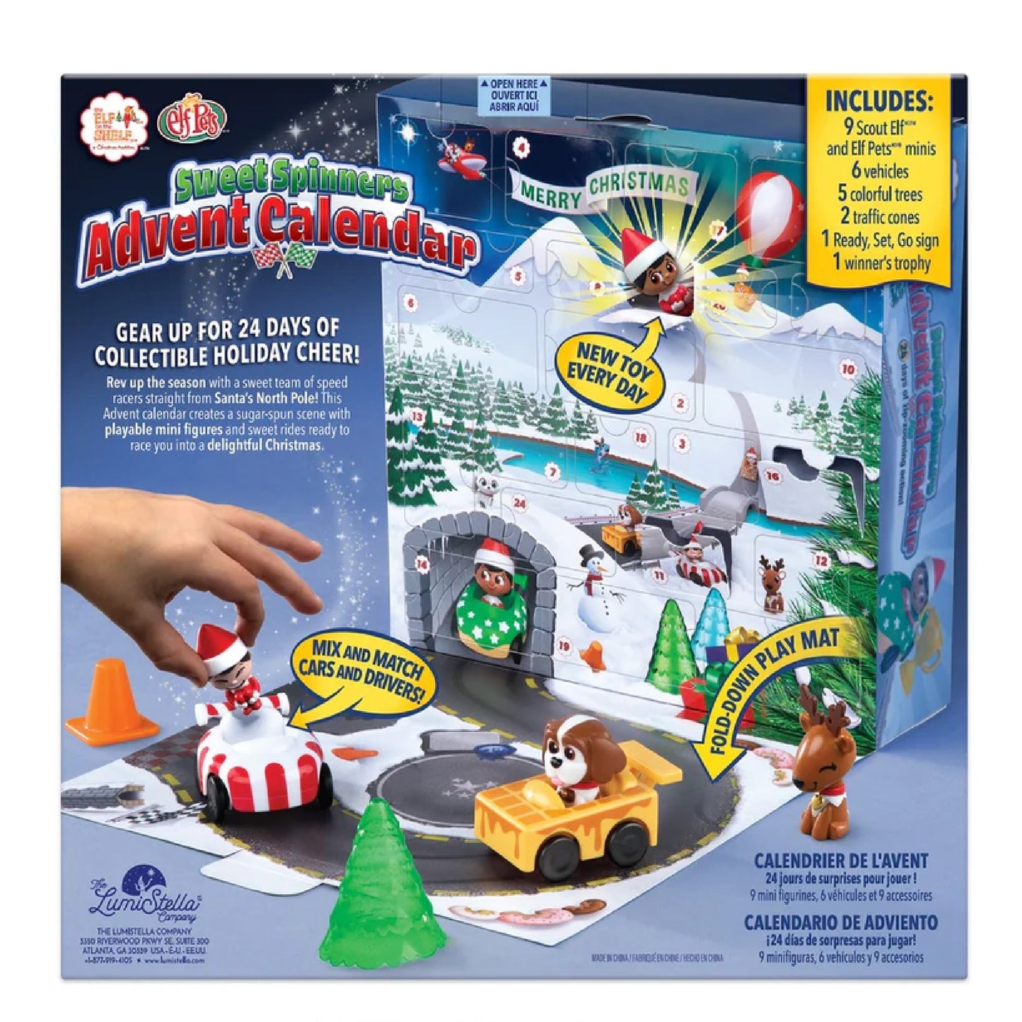 The Elf on the Shelf Sweet Spinners Advent Calendar