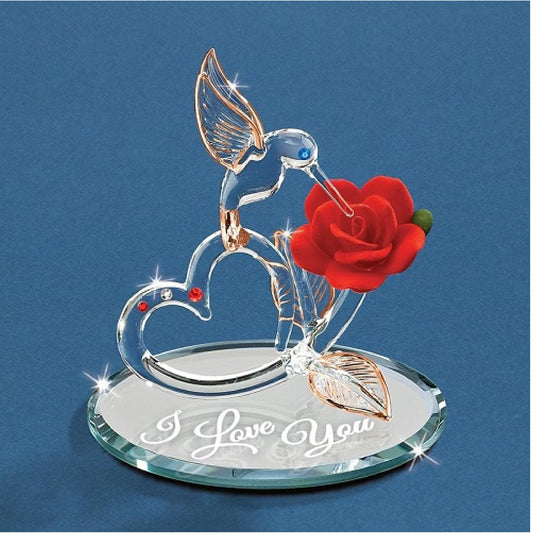 Glass Baron Hummingbird Of Love