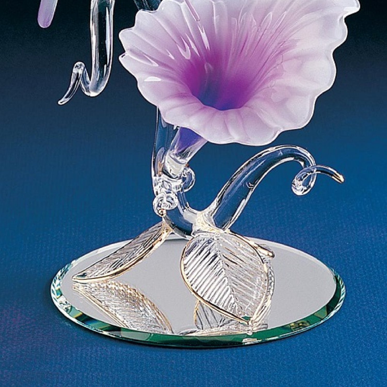 Glass Baron Beautiful Hummingbird Figure
