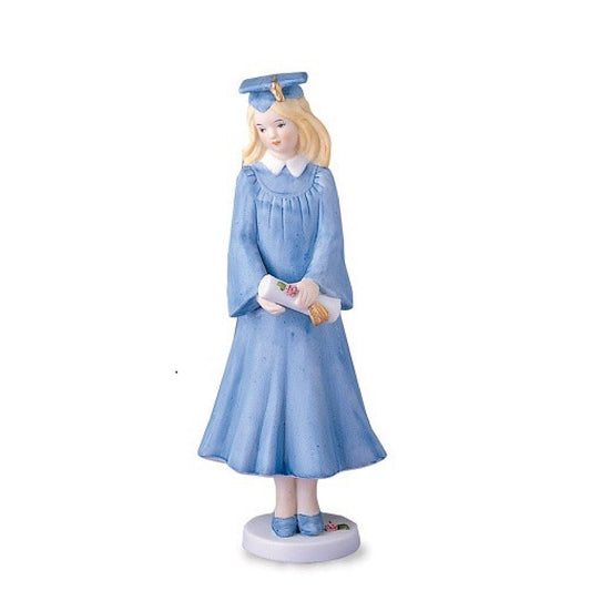 Growing Up Girls Blonde Graduation Figurine