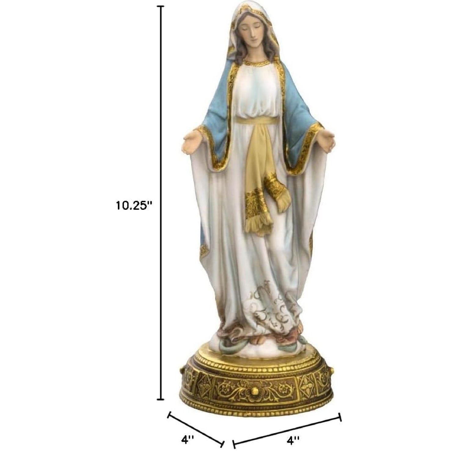 Roman Our Lady of Grace Statue, Heavenly Protectors