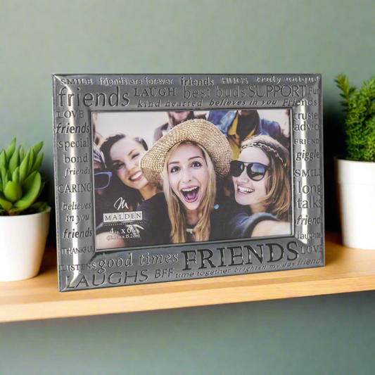 Malden 4'' x 6'' Friends Modern Words Picture Frame