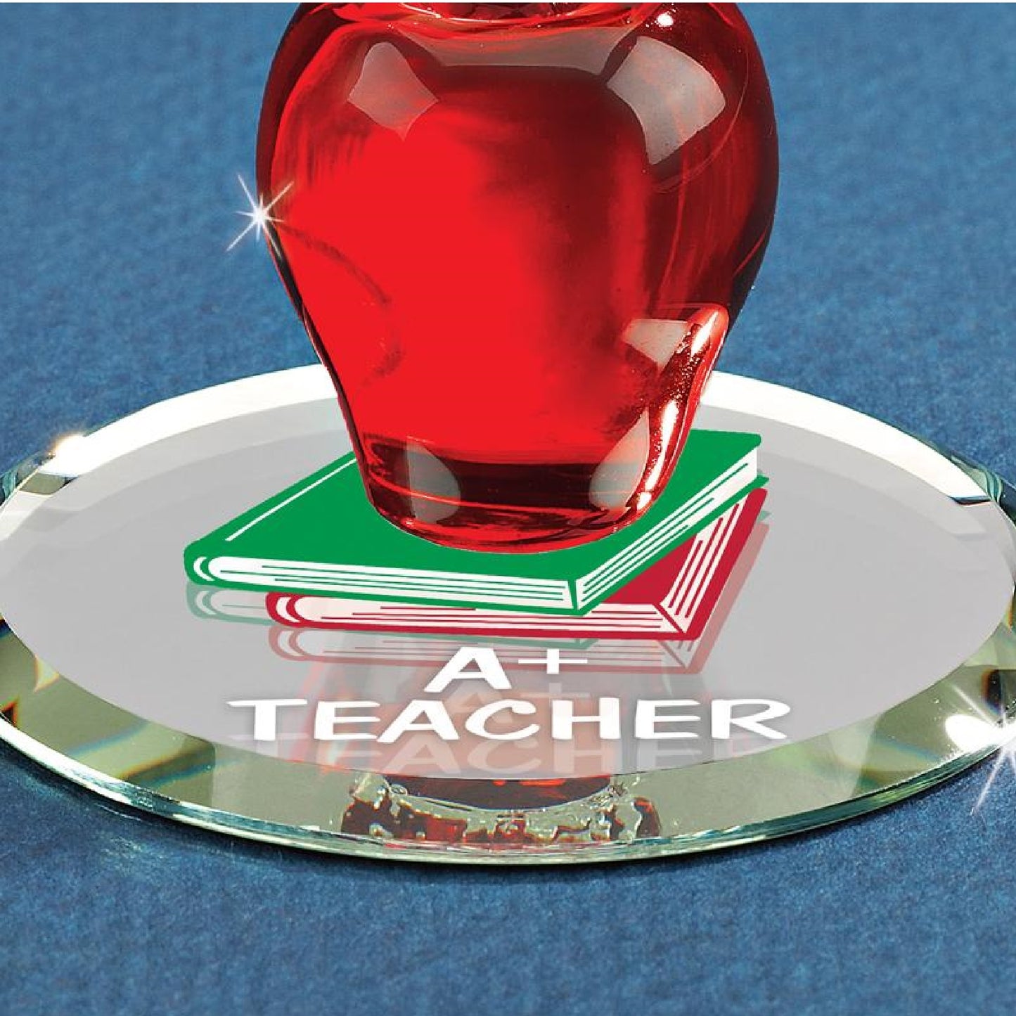 Glass Baron A+ Teacher Figurine