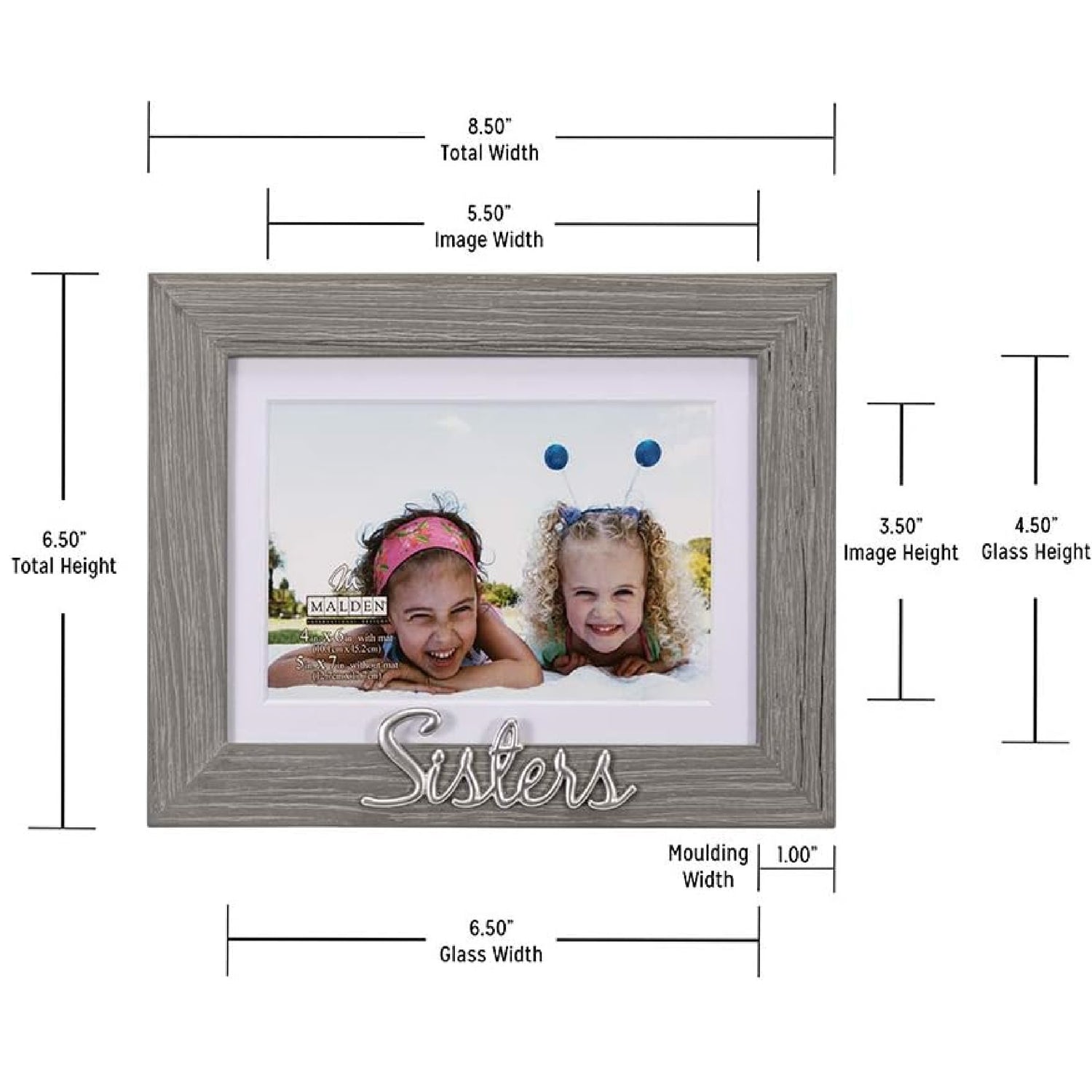 Malden "Sisters" Photo Frame