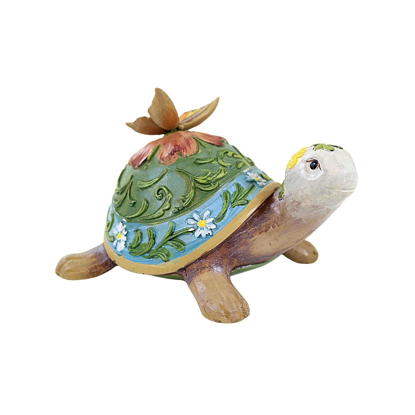 Roman 4"H Colorful Critters Turtle Figure