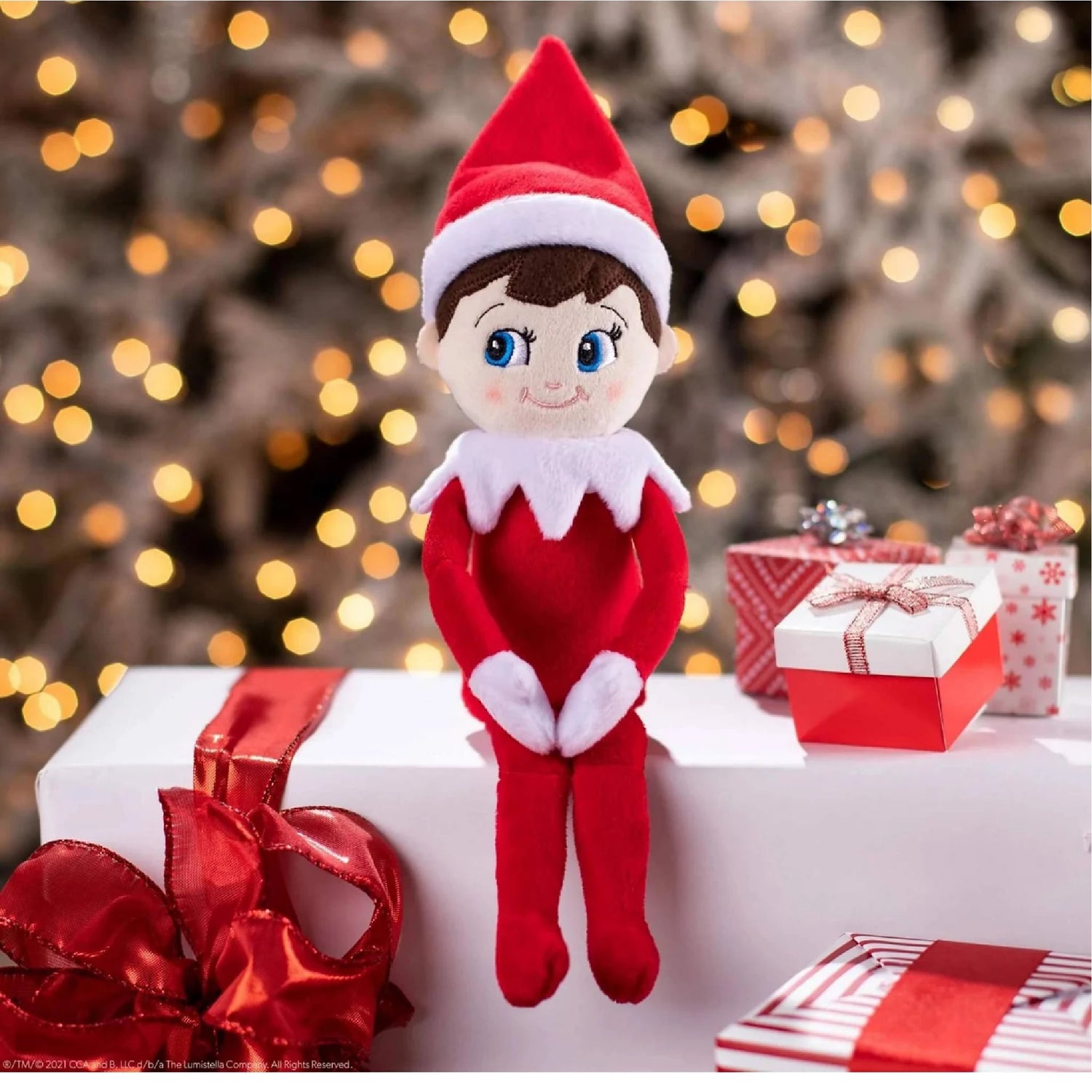 Elf on the Shelf Plushee Pals Blue Eyed Boy