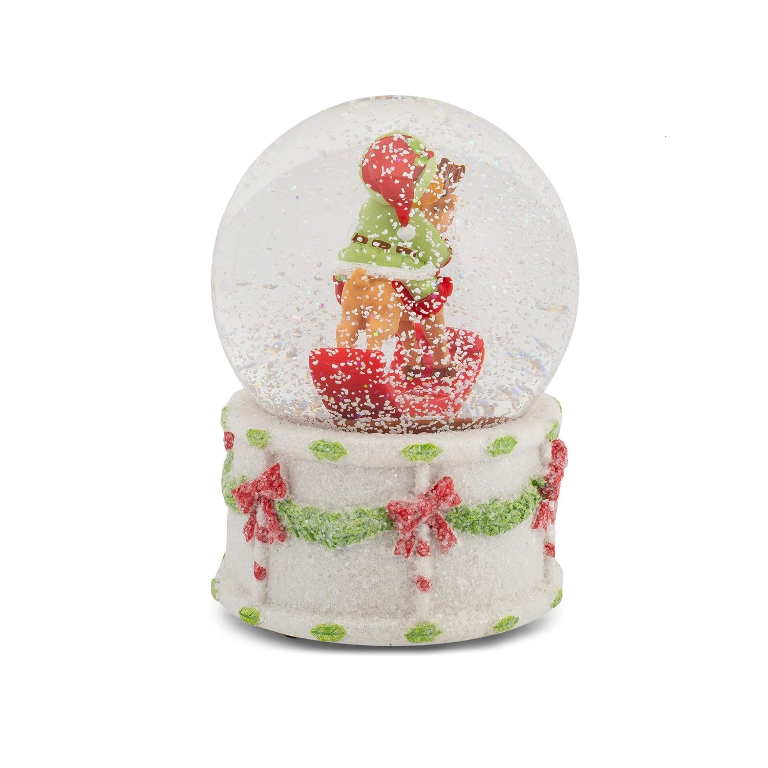 Roman Snow Globe 100MM Rocking Horse Dome