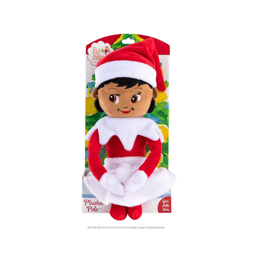 Elf on the Shelf Plushee Pals Brown Eyed Girl