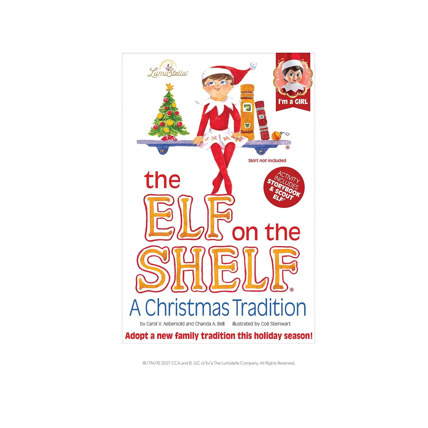 The Elf on the Shelf® - Girl Light Skin