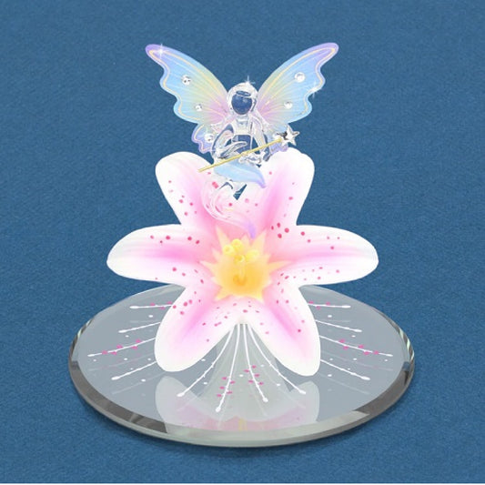 Glass Baron Fairy Figure