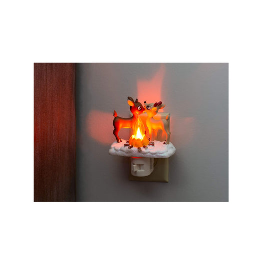 Roman Rudolph Clarice By Fire Nightlight Flicker Flame