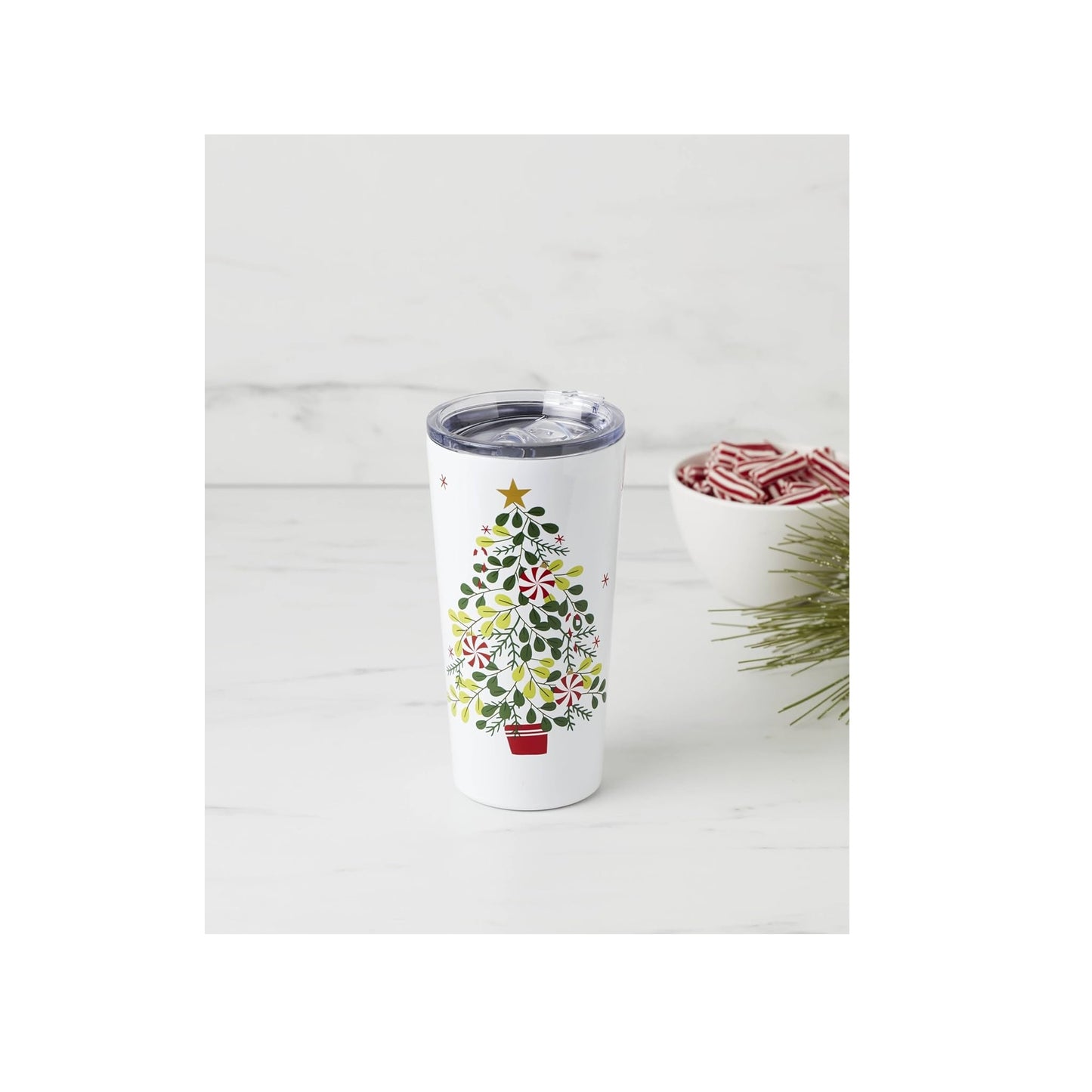 Lenox Cambridge 20 Oz Peppermint Tree Highball Tumbler