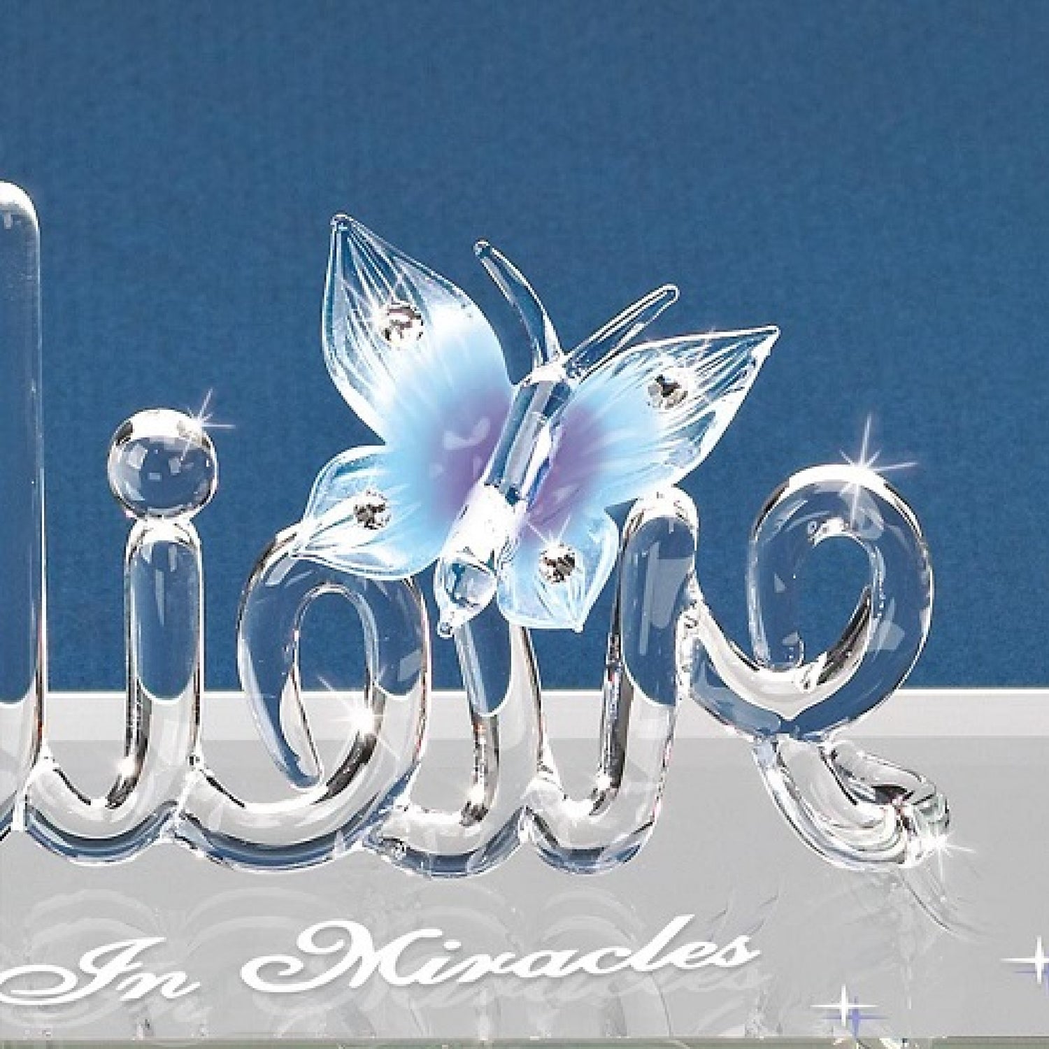 Glass Baron Believe In Miracles Figure