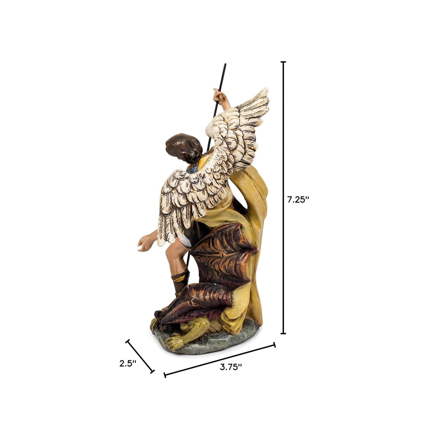 St. Michael The Archangel Defeating Satan Figurine