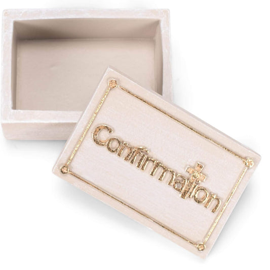 Roman 1.25 in. Keepsake Box - Confirmation