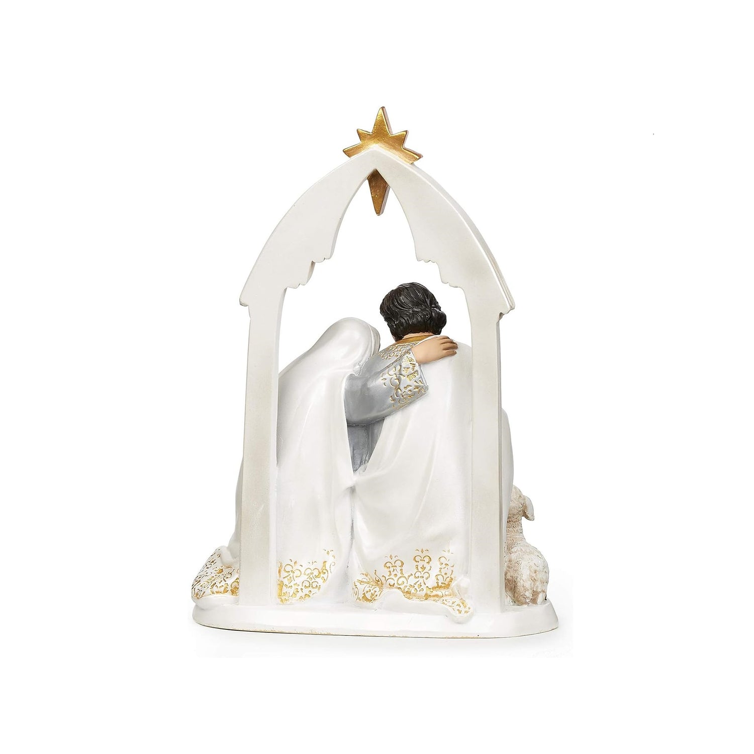 Holy Family 9.75" H Gold Ombre Finish Figure by Josephs Studio