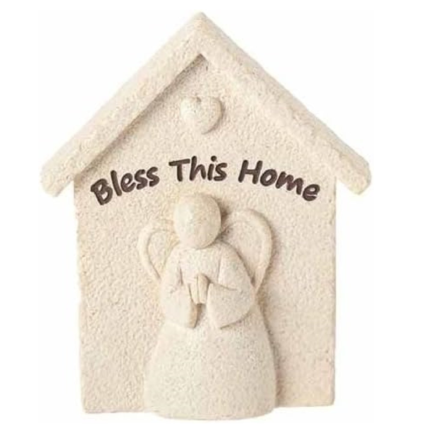 Roman Giftware Inc., Inspirational Faithstone Collection, 4.5" H Bless This Home Includes Window Gift Box