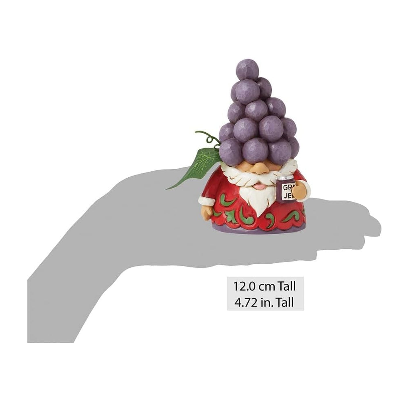Grapes Gnome Figurine Jim Shore Heartwood Creek