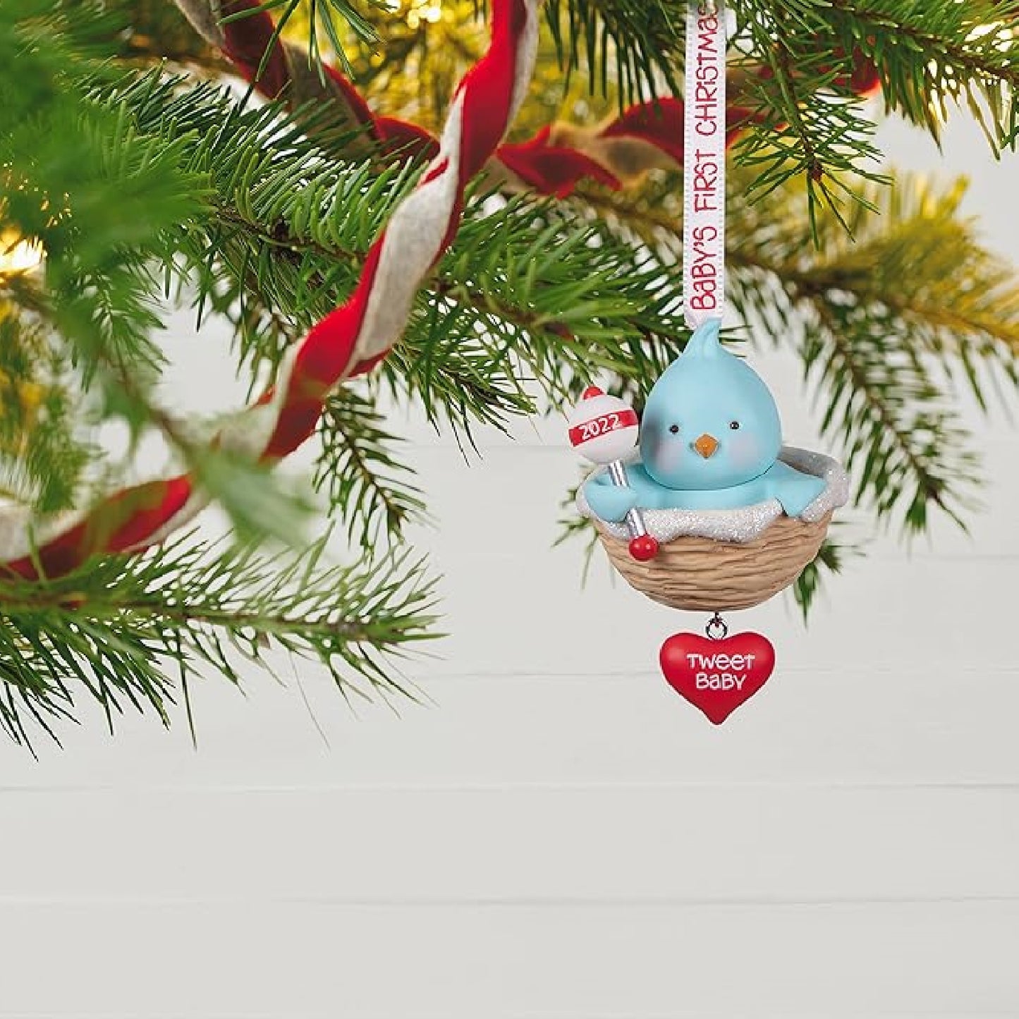 Hallmark Keepsake Baby Boy's First Christmas Ornament 2022