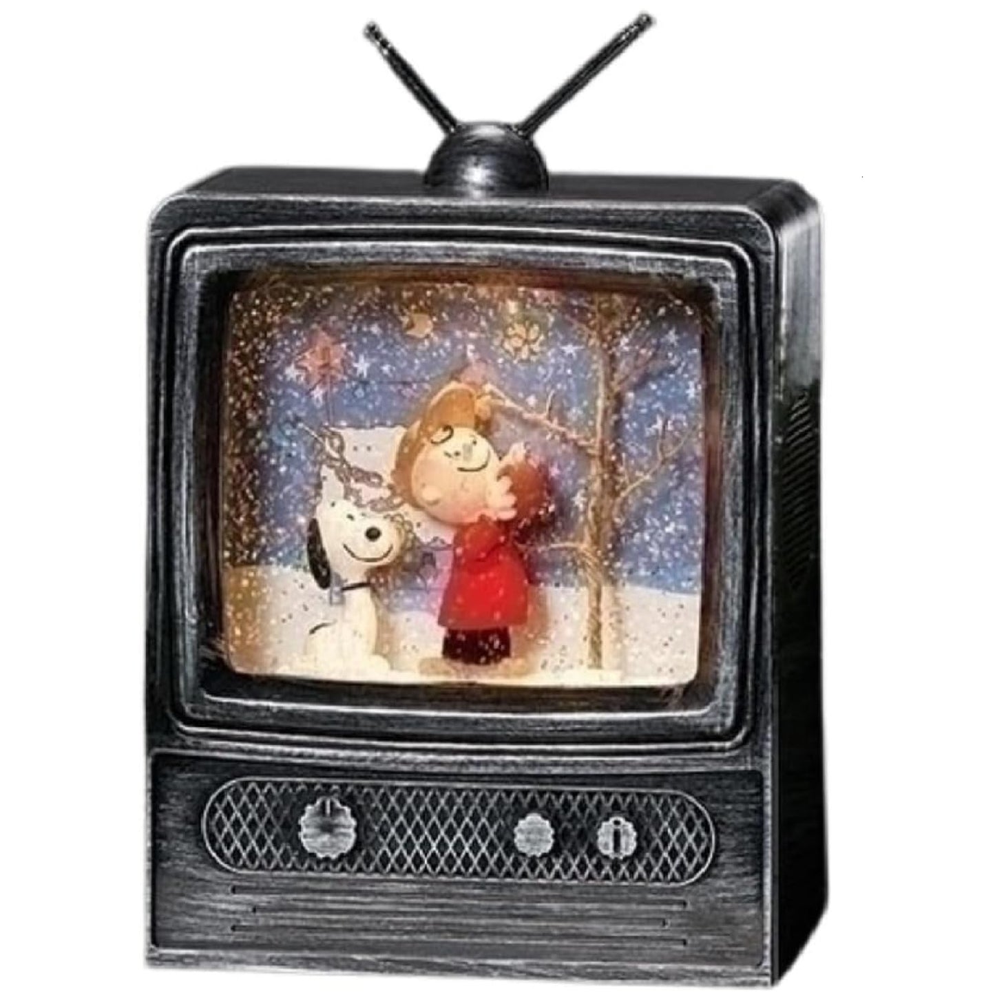 LED Musical Swirl TV Snoopy & Charlie Brown's Christmas Tree