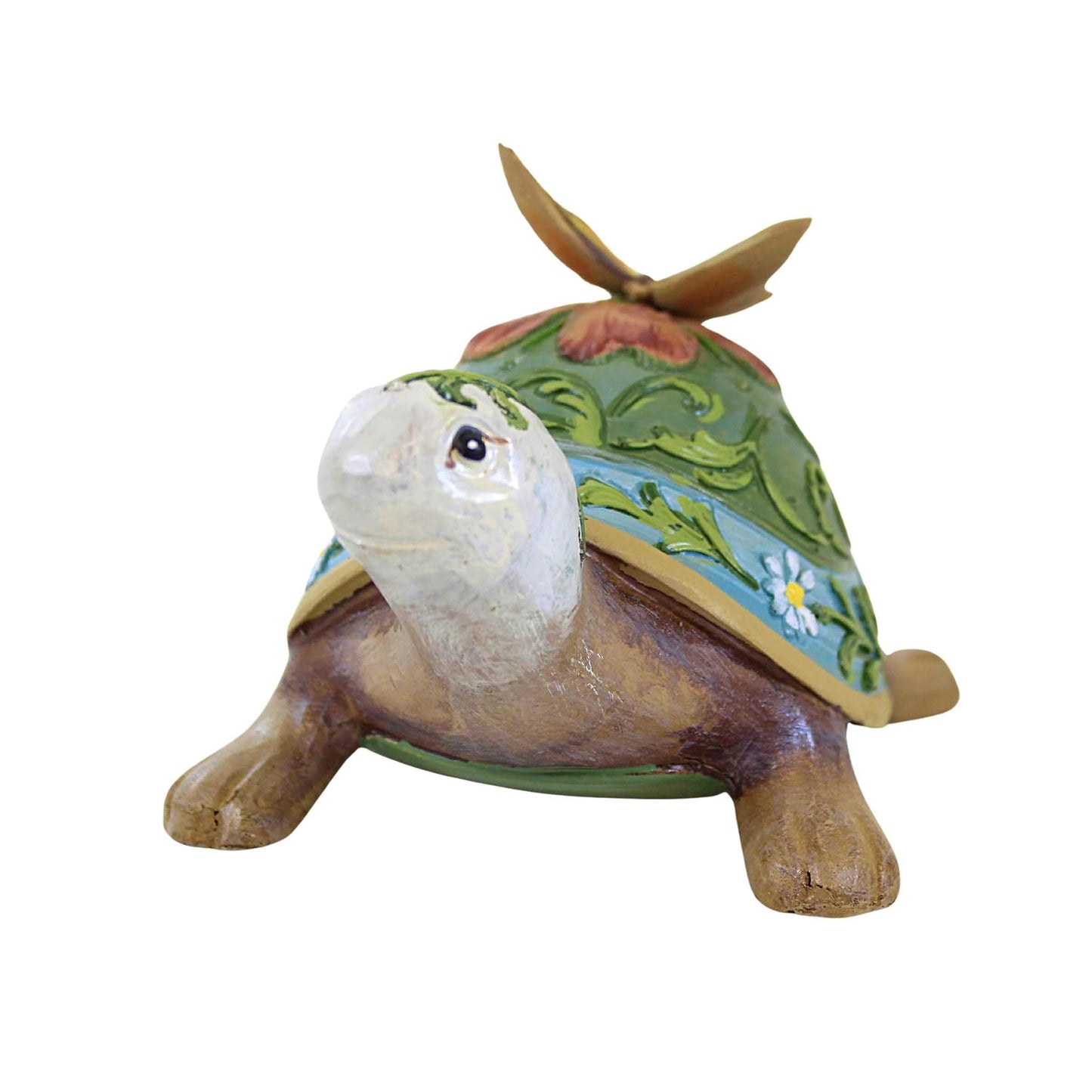 Roman 4"H Colorful Critters Turtle Figure