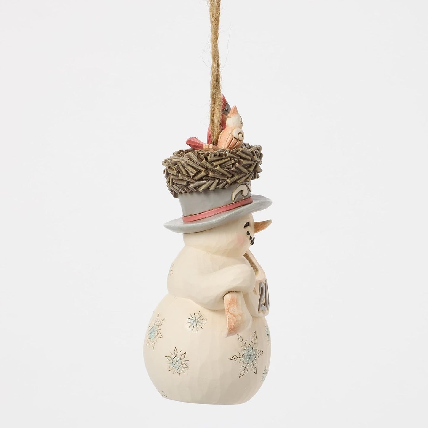 Woodland Dated 2025 Snowman Ornament Jim Shore Heartwood Creek