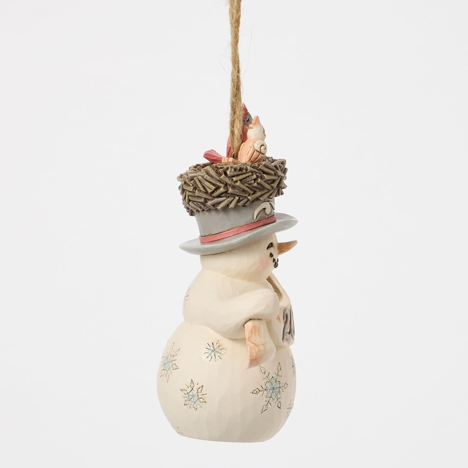 Woodland Dated 2025 Snowman Ornament Jim Shore Heartwood Creek