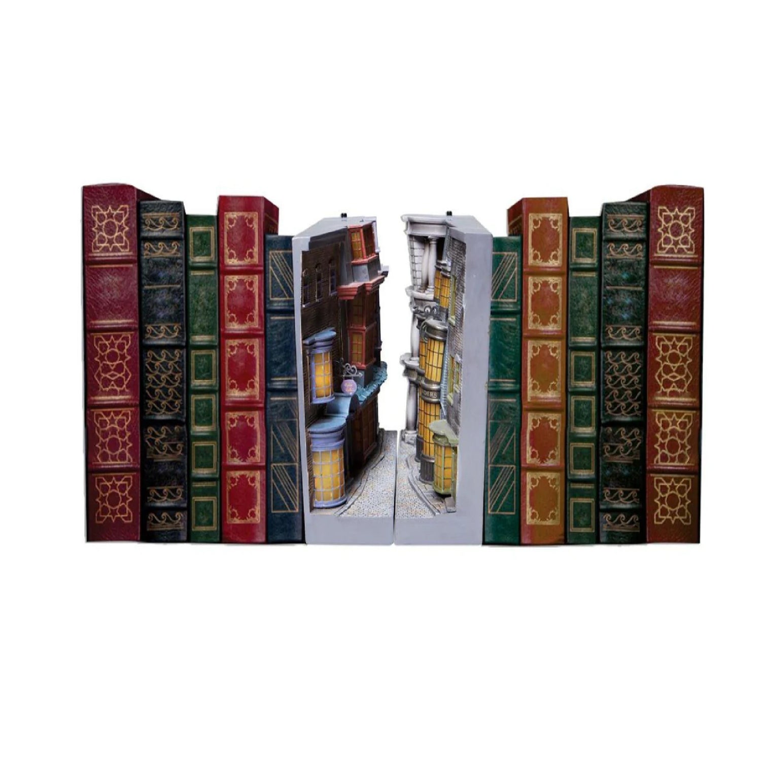 Diagon Alley Light Up Bookend Wizarding World of Harry Potter