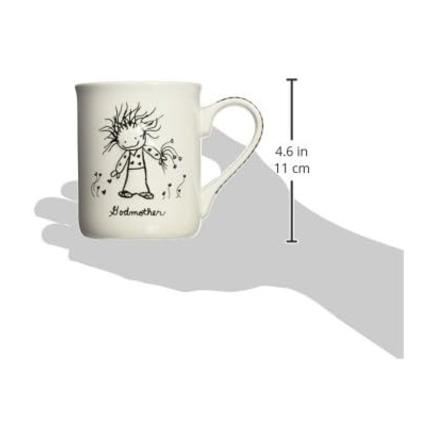 Enesco Children of The Inner Light Godmother Stoneware Gift Mug