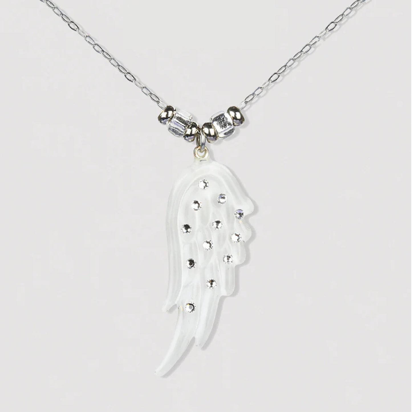 Glass Baron Angel's Wing 18" Pendant