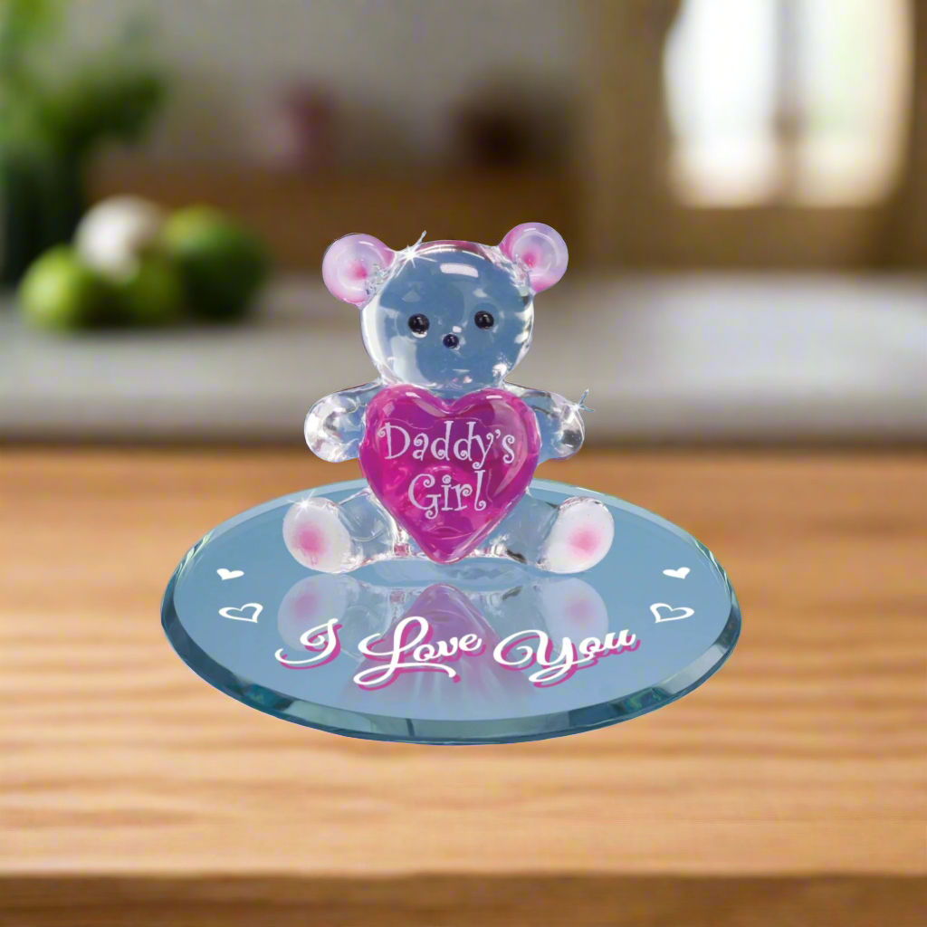 Glass Baron Bear "Daddy's Girl" Bear